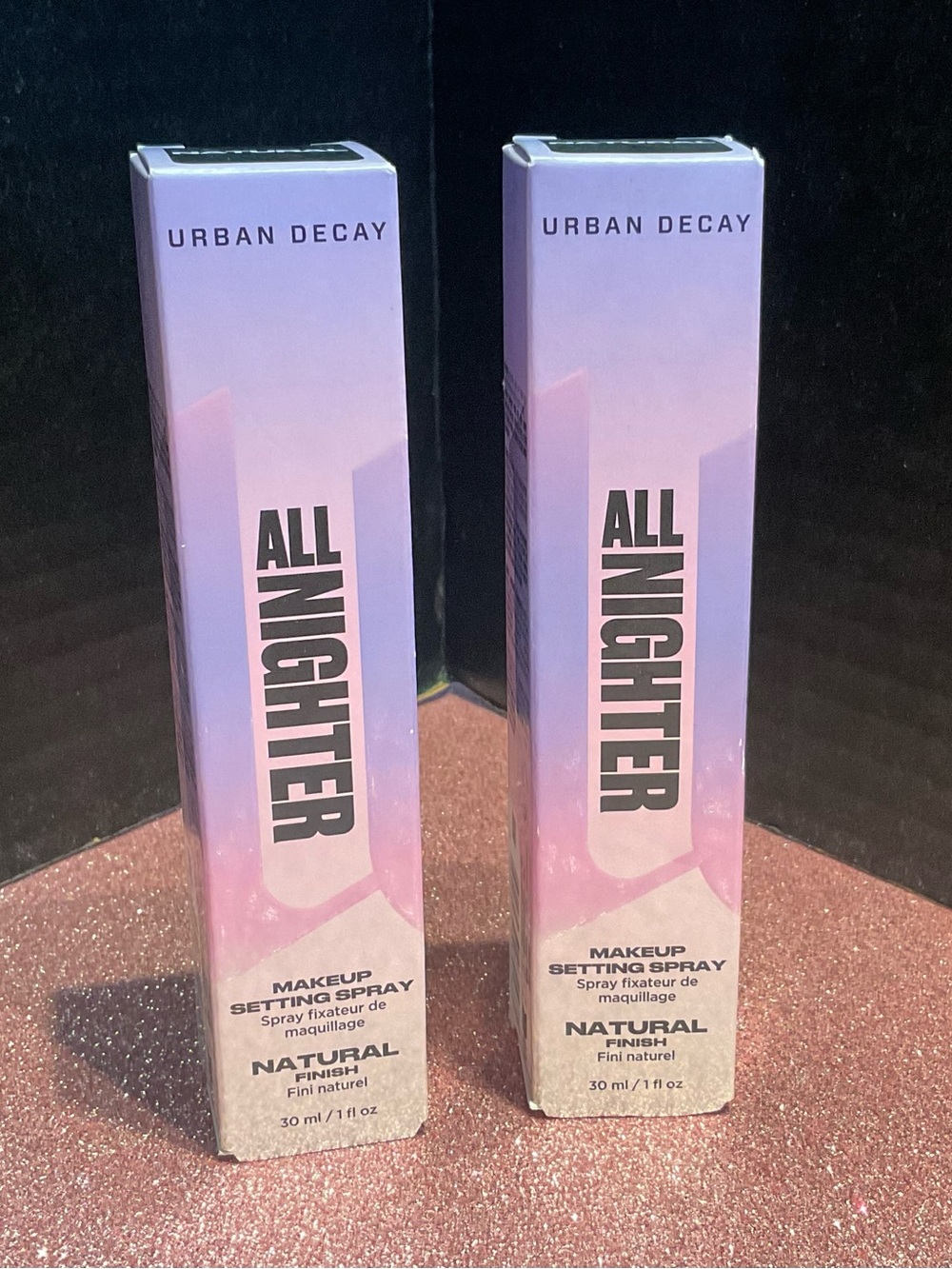 2-Urban Decay All Nighter NATURAL Setting Spray 1 oz